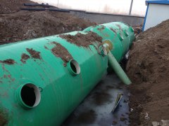 新农村改造污水处理设备地埋安装注意事项